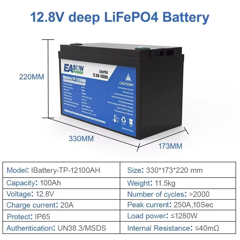 Batteria EASUN POWER LiFePO4 1 - Grid Tie Inverter Limiter 2000W recensione e prezzo