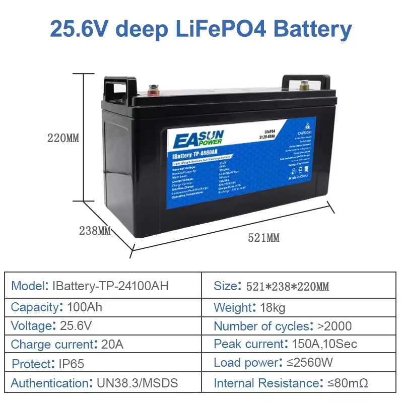 Batteria EASUN POWER LiFePO4 1 - Grid Tie Inverter Limiter 2000W recensione e prezzo